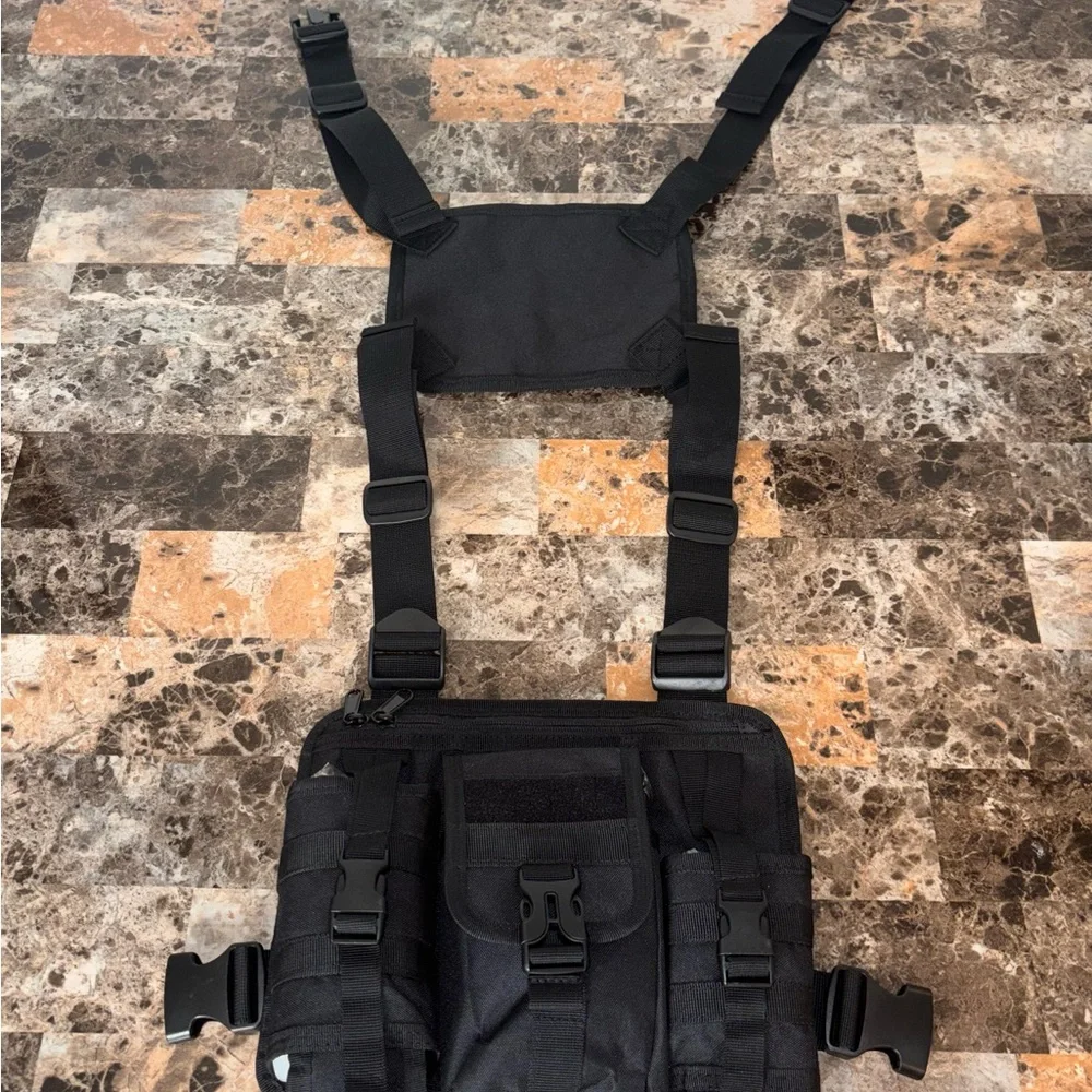 Tactical Chest Bag Carrier – Adjustable Crossbody Utility Pack✅✅‼️